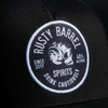 Cap Black | Rusty Barrel Logo