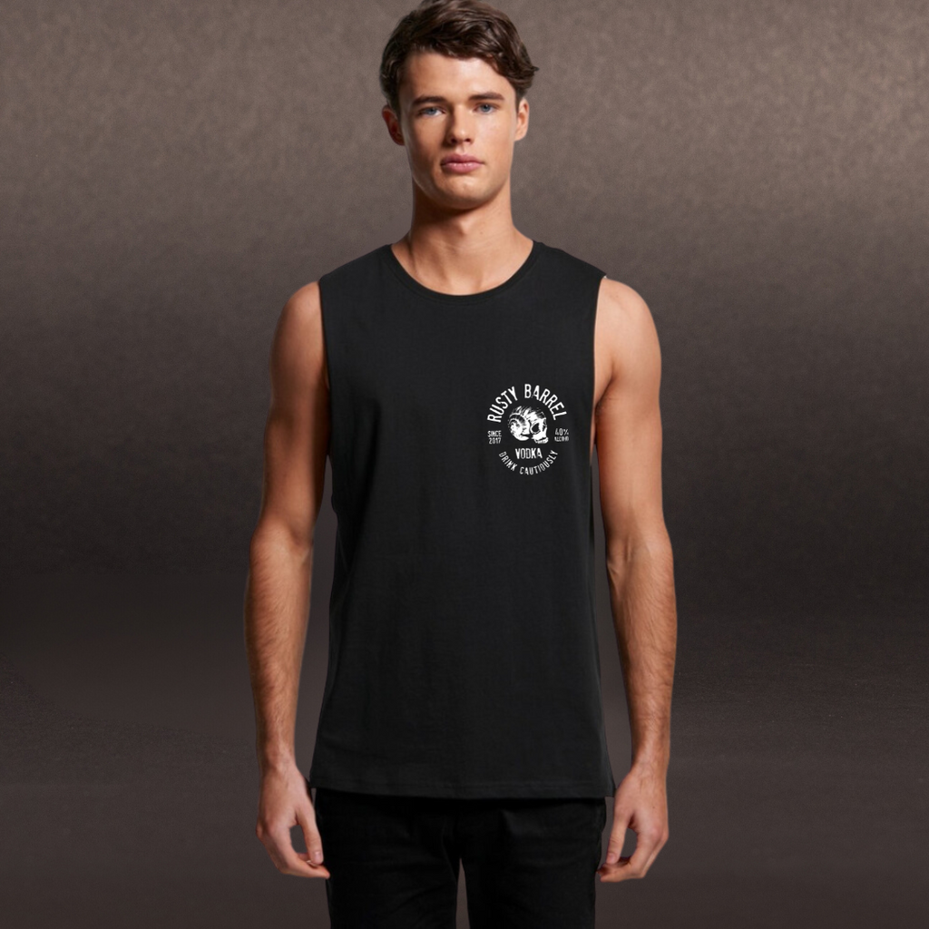 Tank Top | Rusty Barrel Logo