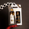 Black & White Matte 700ml Double Up Rusty Barrel Gift Pack