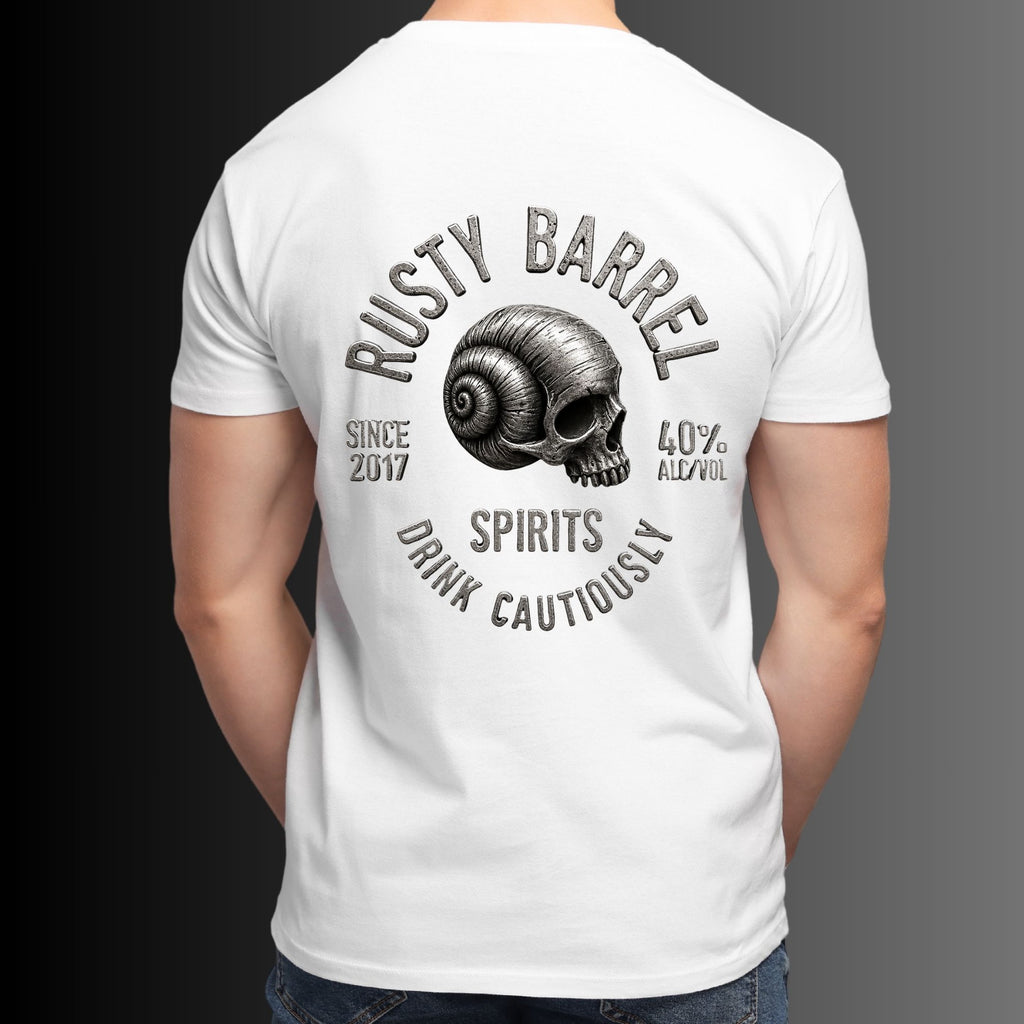 T-Shirt | Rusty Barrel Grey Logo