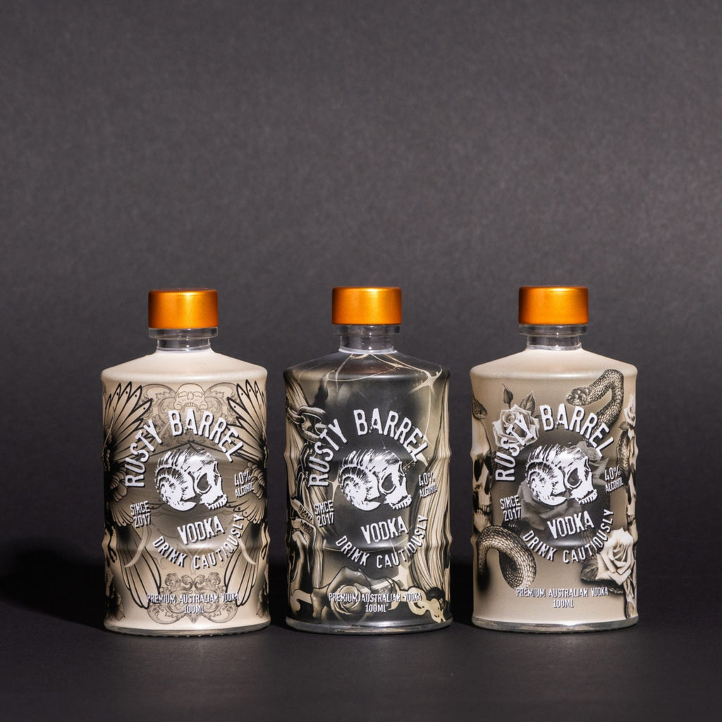 Rusty Barrel Vodka Tattoo Mini 100ml