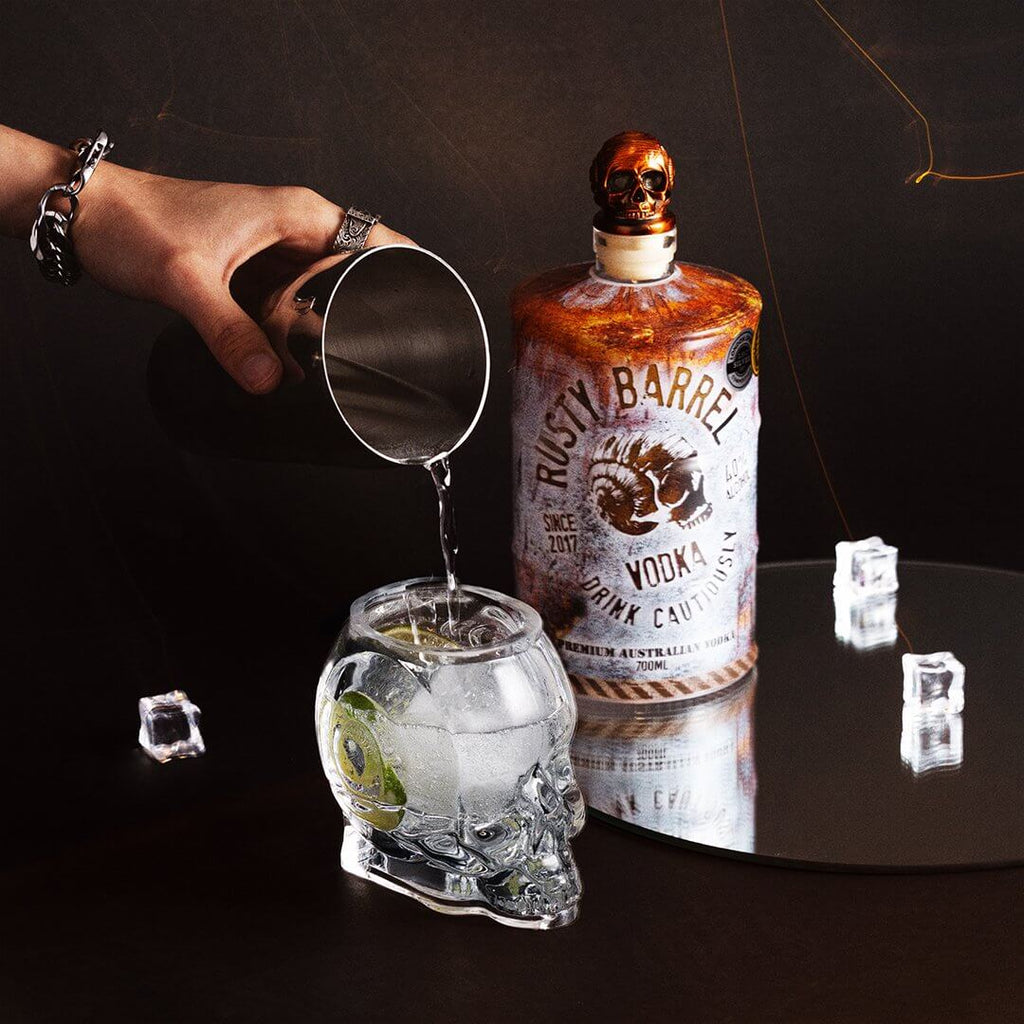 Snail Skull Glass | Twin Pack